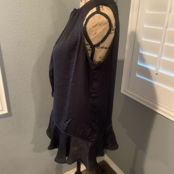 JOEs JEANs collection black sleeveless blouse - Picture 6 of 6